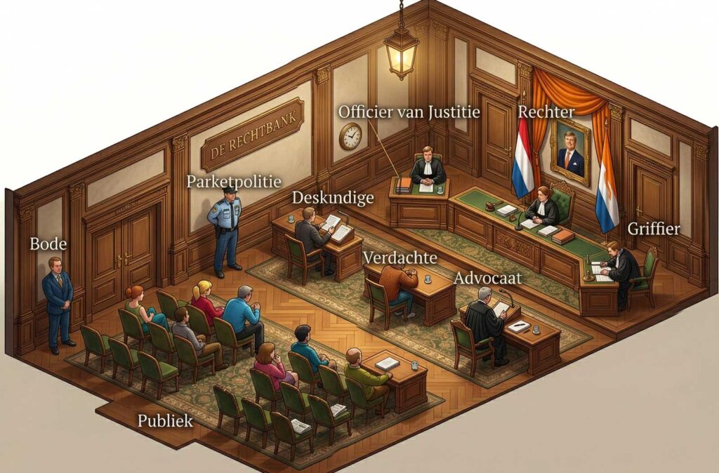 De-oefenrechtbank